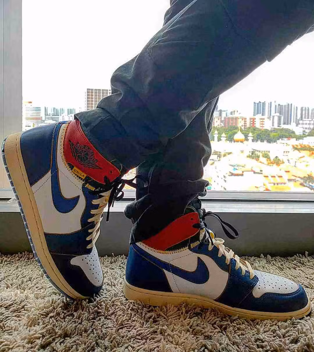Union LA x Air Jordan 1 Retro High NRG 'Storm Blue' BV1300-146 Union LA x Air Jordan 1 Retro High NRG 'Storm Blue' BV1300-146